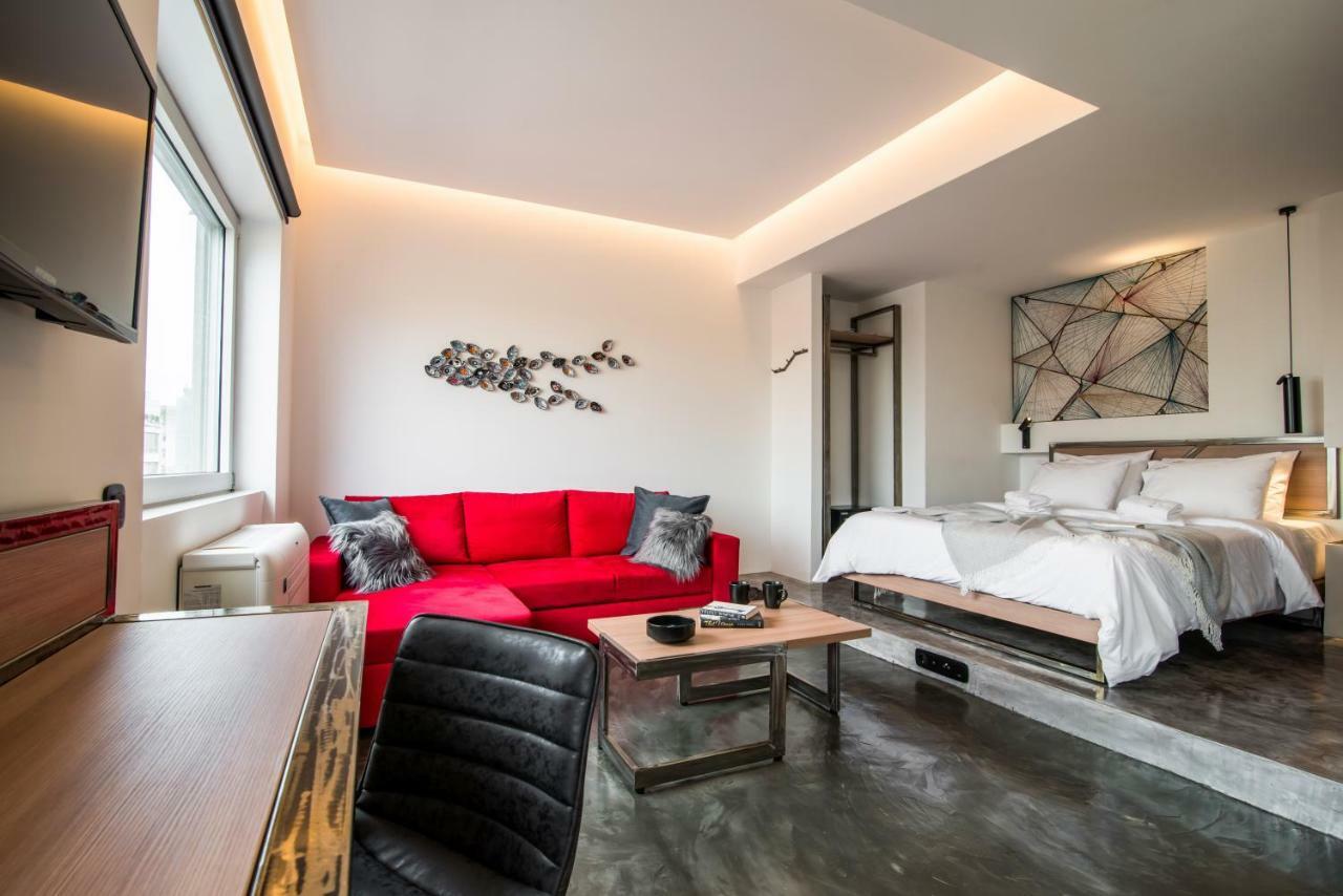 Athina Streetapartments Aten Exteriör bild
