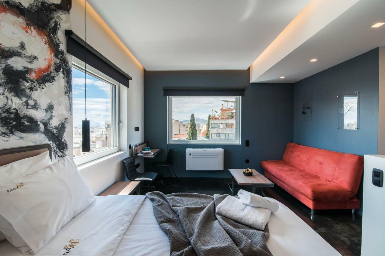 Athina Streetapartments Aten Exteriör bild