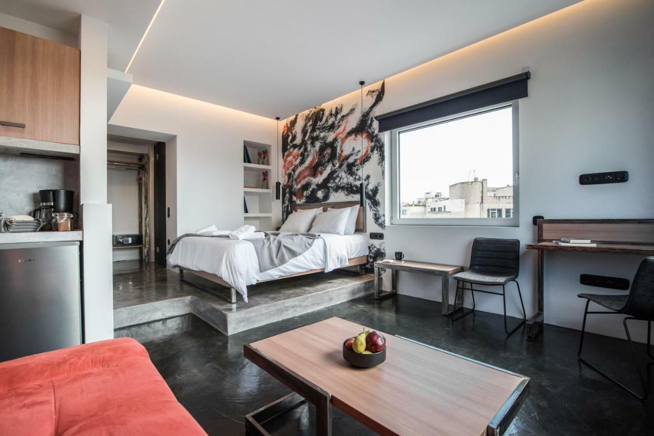 Athina Streetapartments Aten Exteriör bild