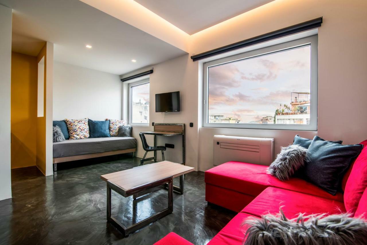 Athina Streetapartments Aten Exteriör bild