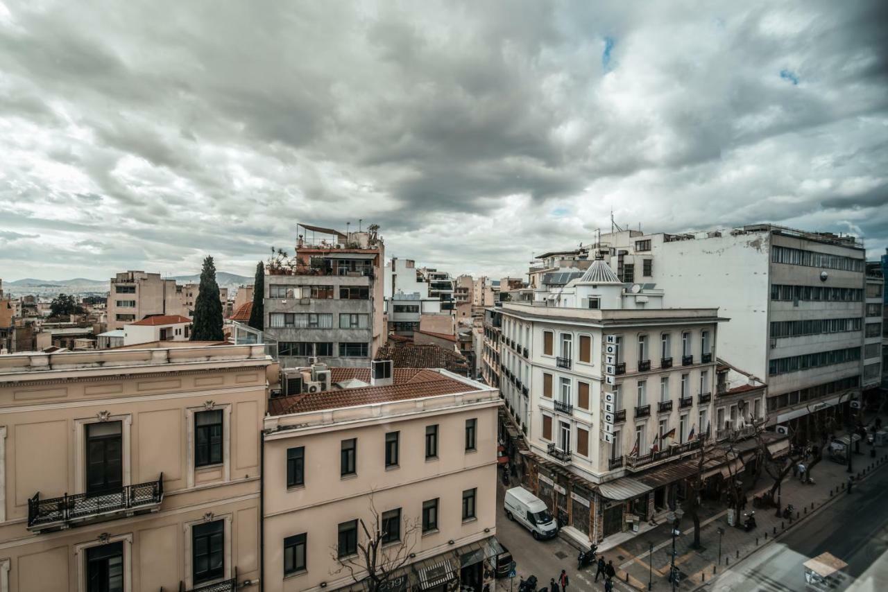 Athina Streetapartments Aten Exteriör bild