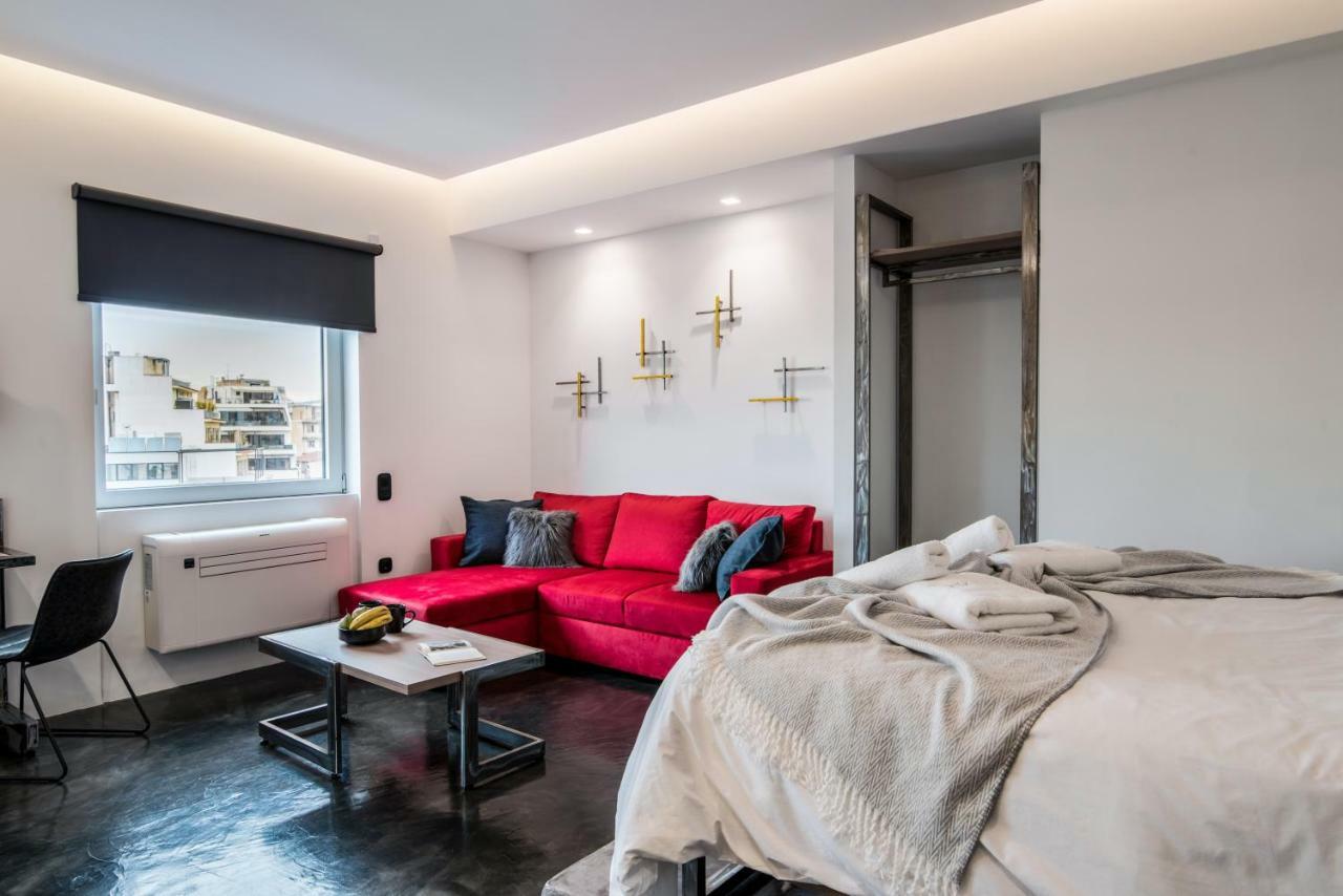 Athina Streetapartments Aten Exteriör bild