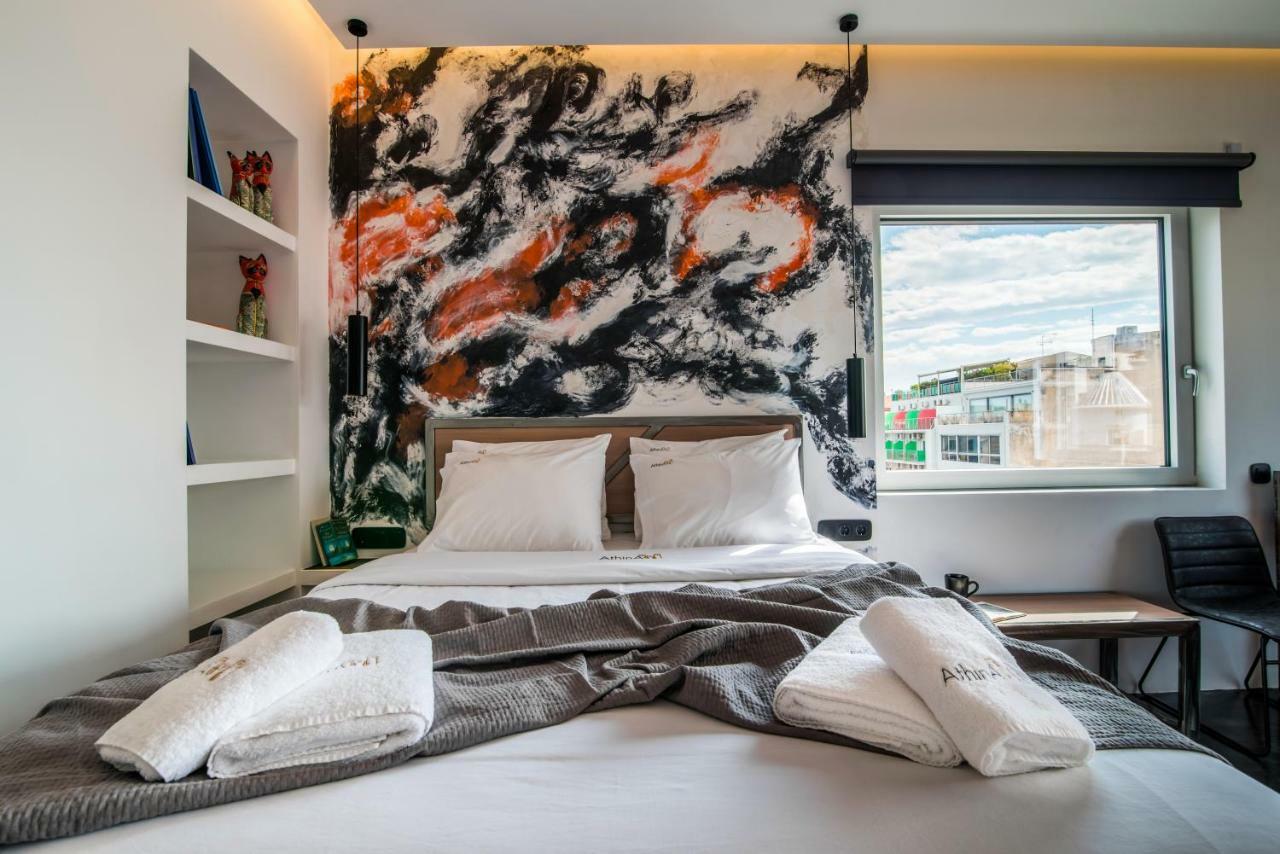 Athina Streetapartments Aten Exteriör bild