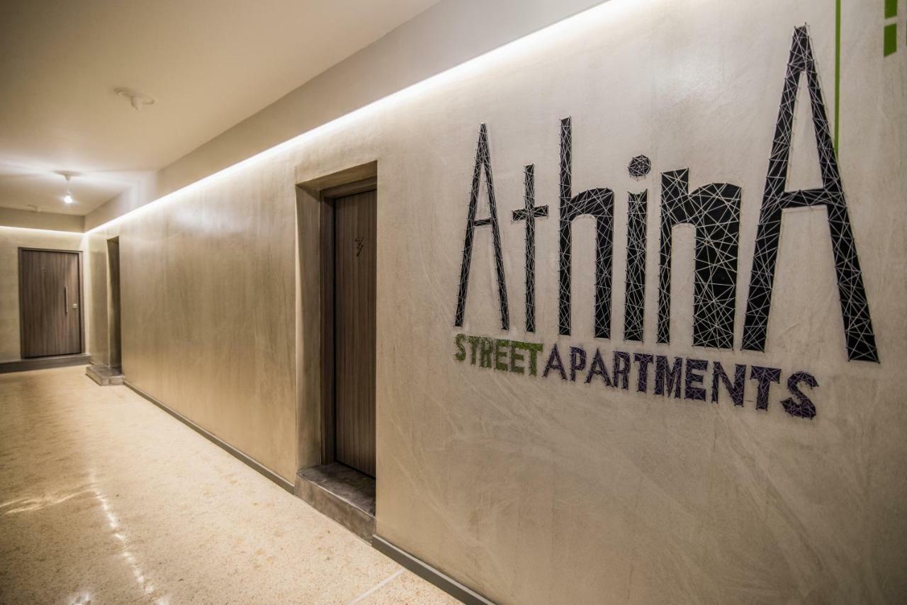 Athina Streetapartments Aten Exteriör bild