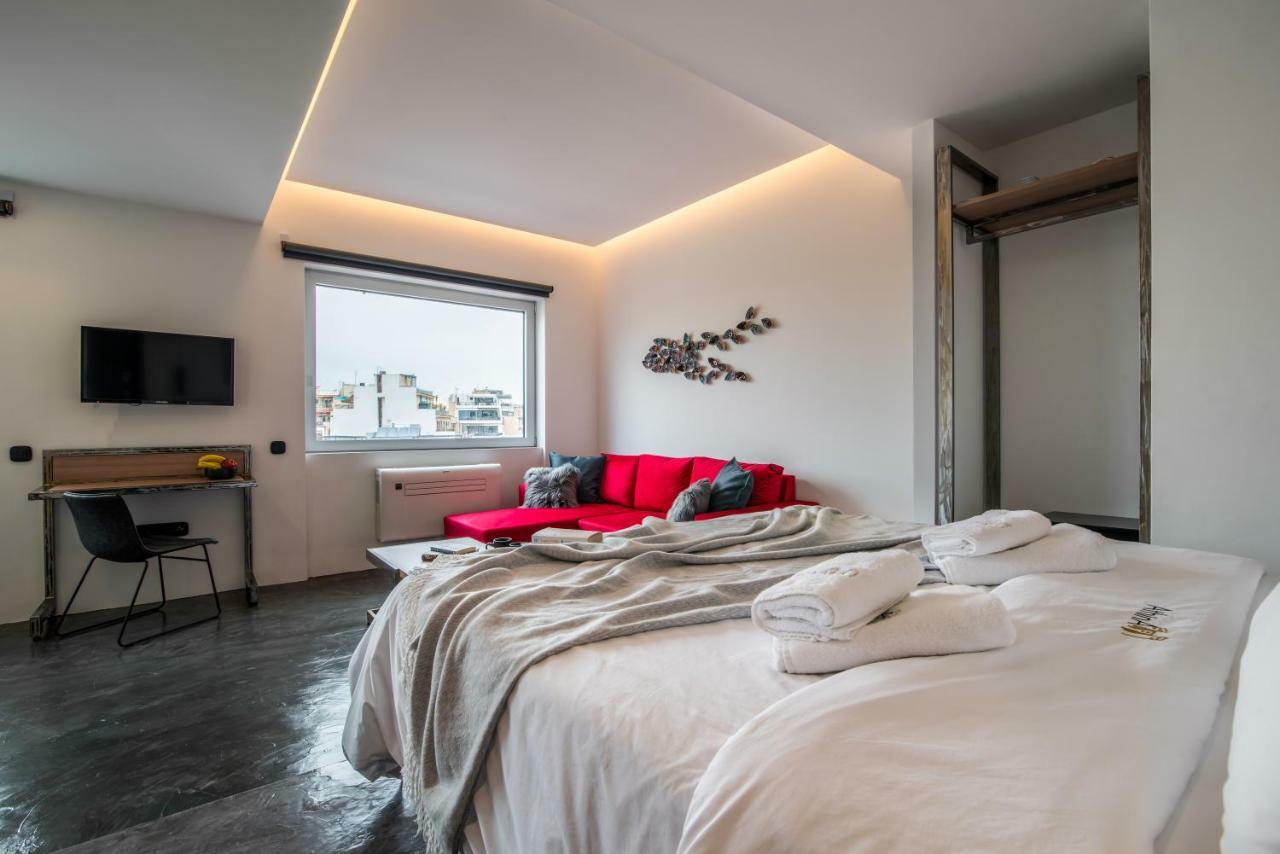 Athina Streetapartments Aten Exteriör bild