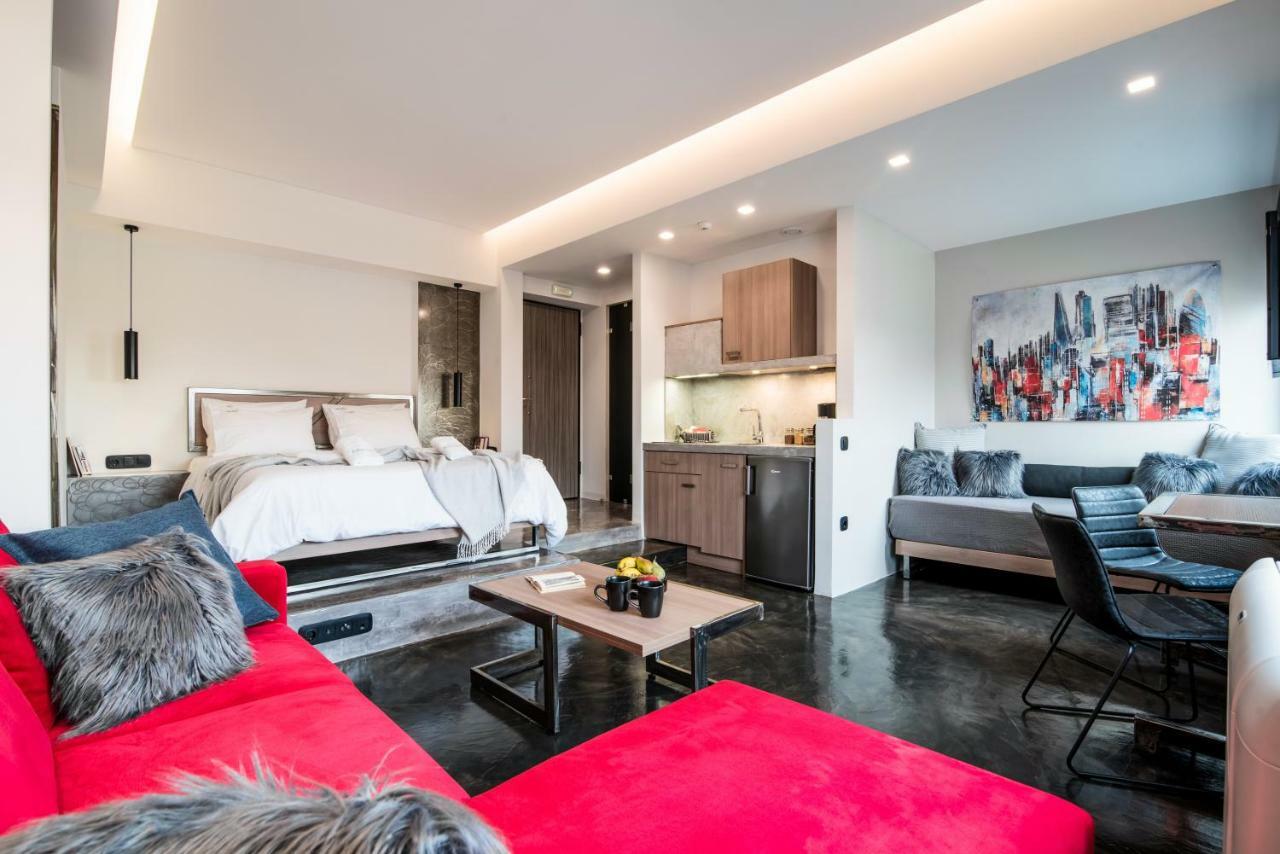 Athina Streetapartments Aten Exteriör bild