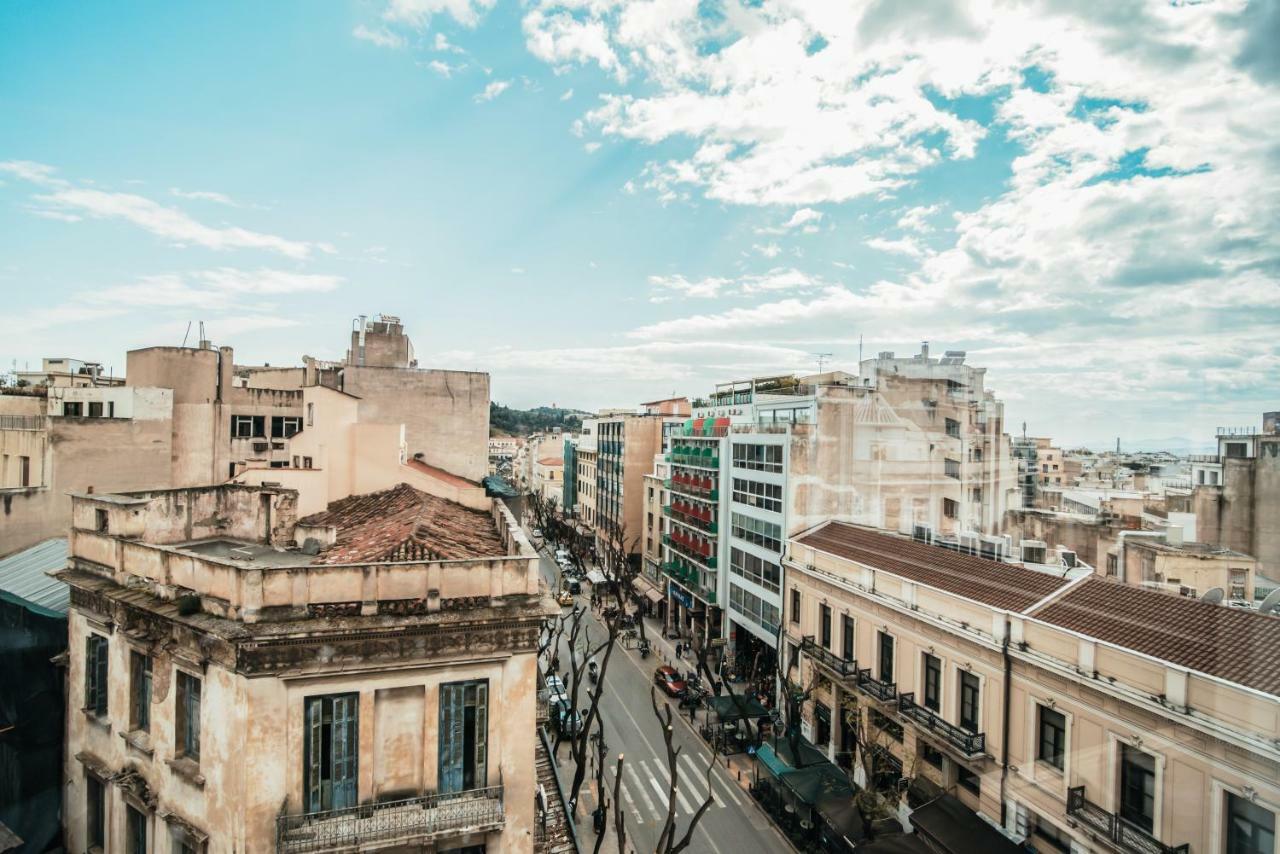 Athina Streetapartments Aten Exteriör bild