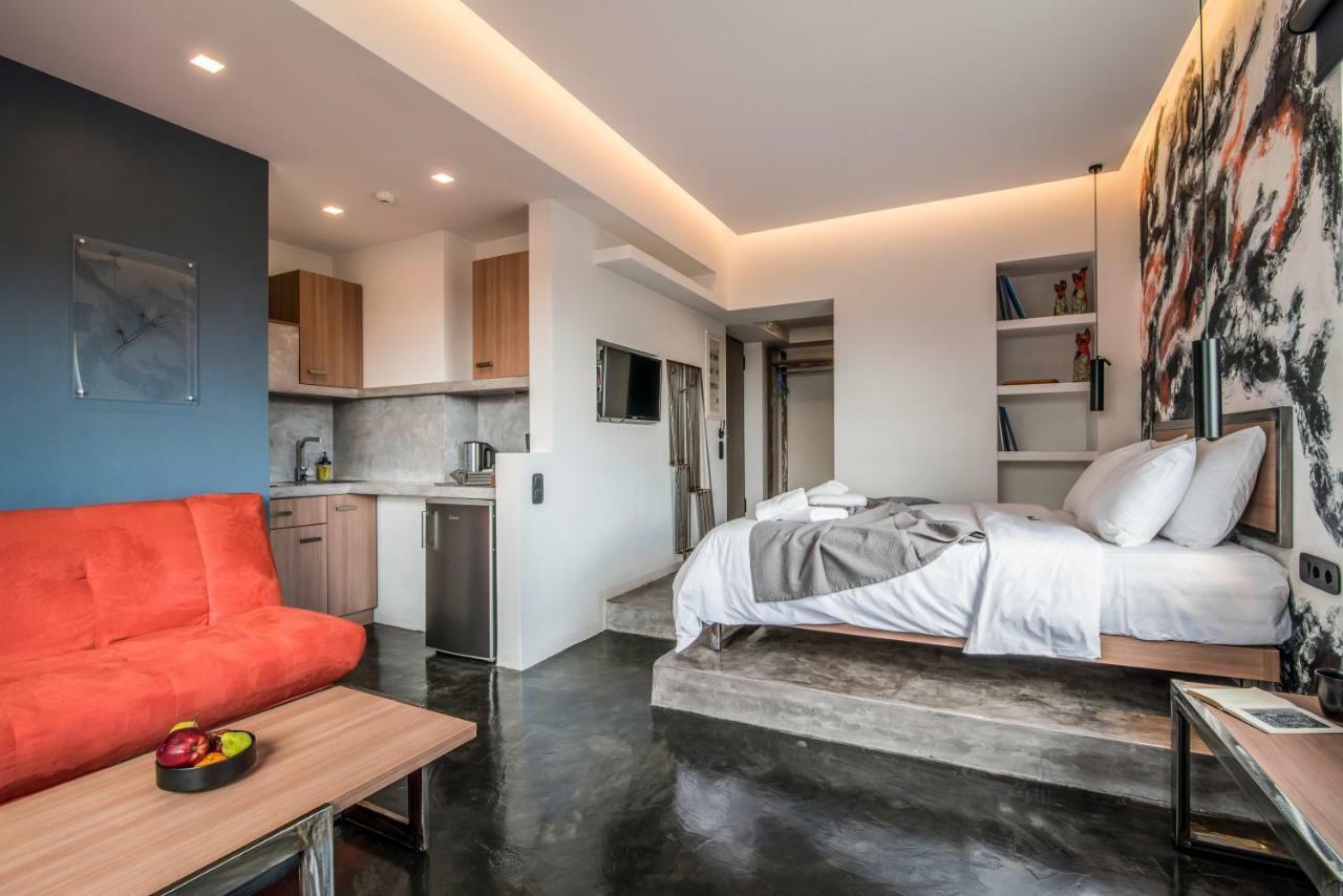 Athina Streetapartments Aten Exteriör bild