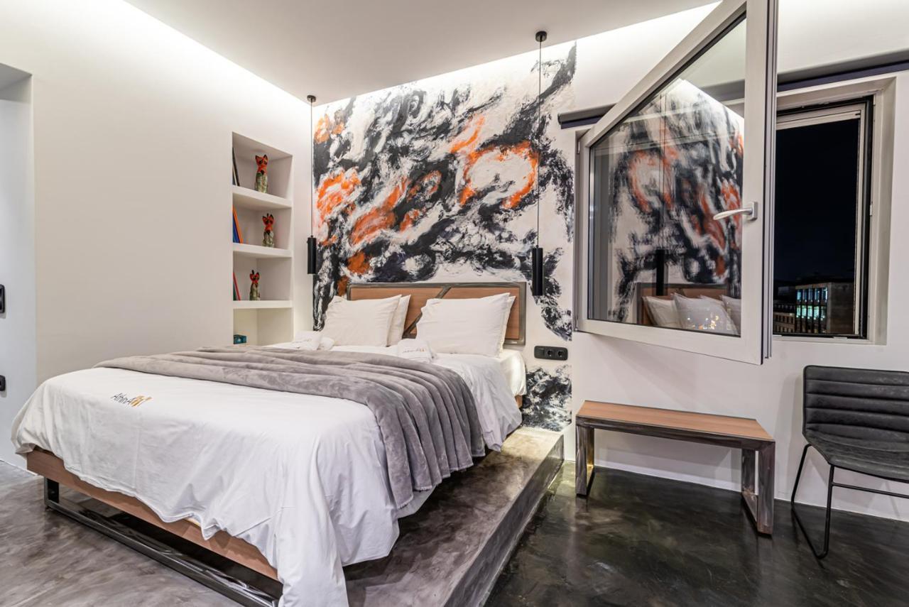 Athina Streetapartments Aten Exteriör bild