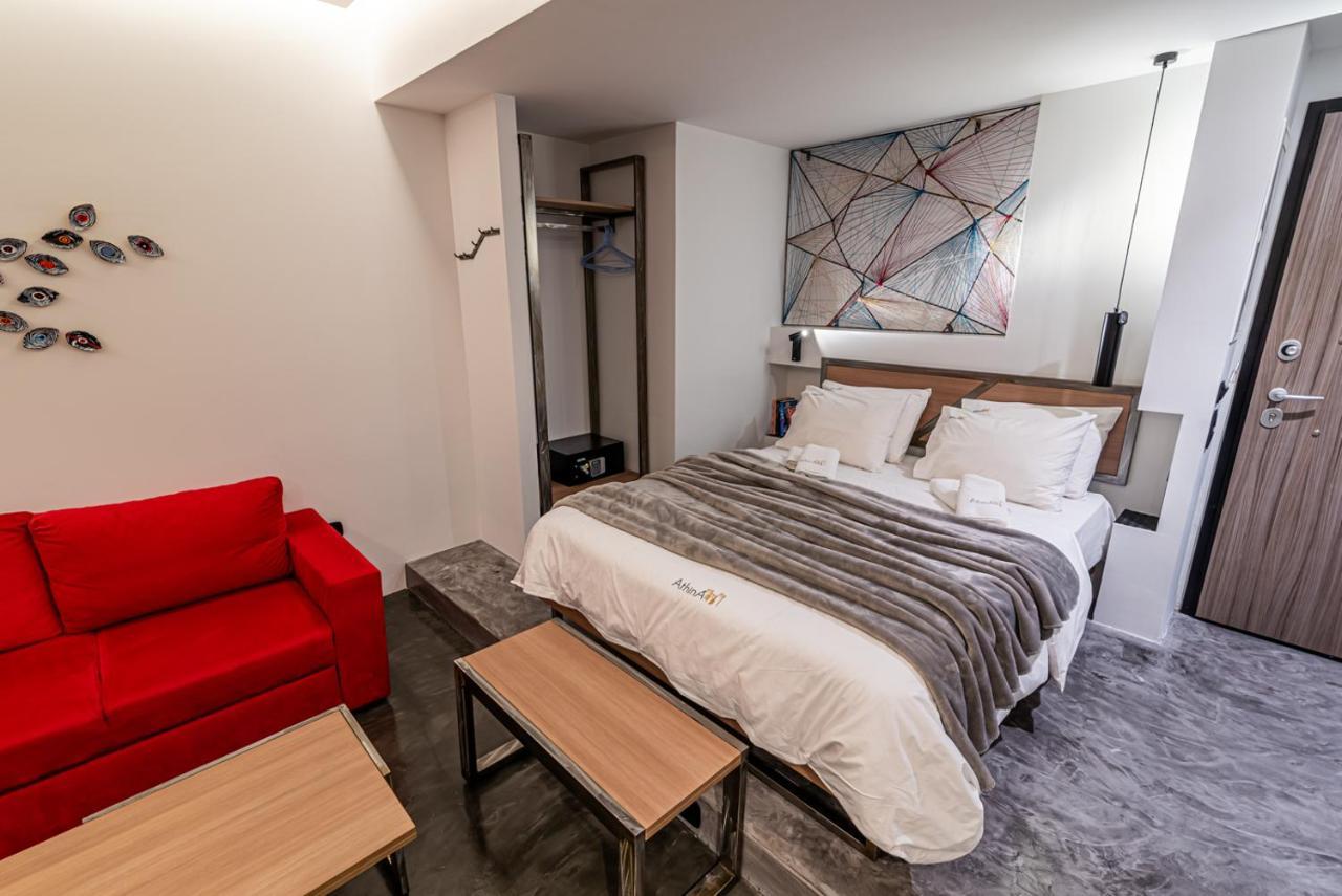 Athina Streetapartments Aten Exteriör bild