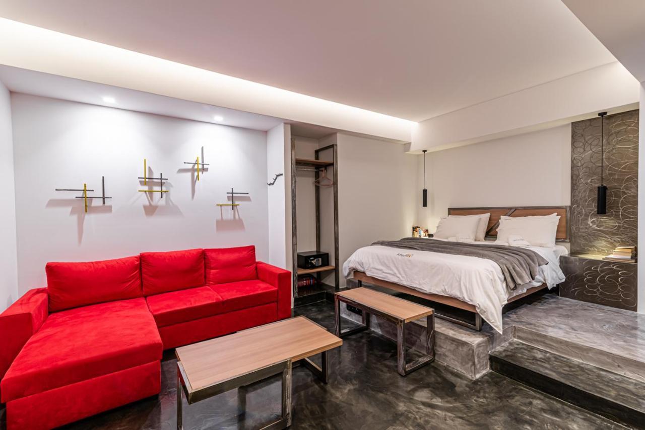 Athina Streetapartments Aten Exteriör bild
