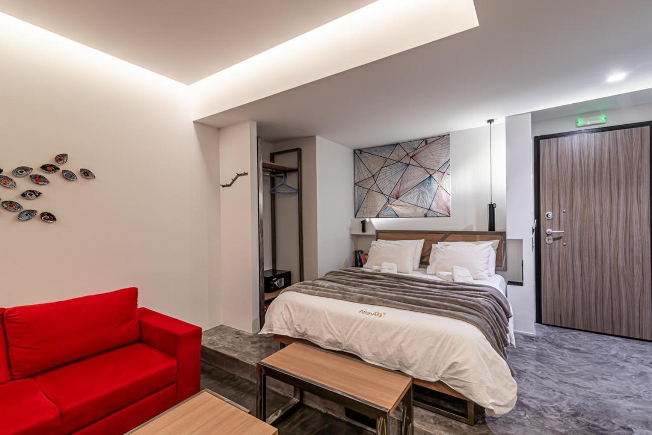 Athina Streetapartments Aten Exteriör bild